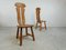 Brutalist Dining Chairs attributed to Depuydt, 1960s, Set of 5 2