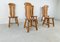 Brutalist Dining Chairs attributed to Depuydt, 1960s, Set of 5 7