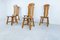 Brutalist Dining Chairs attributed to Depuydt, 1960s, Set of 5 8