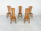 Brutalist Dining Chairs attributed to Depuydt, 1960s, Set of 5 9