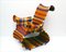 Afrikanischer Sessel aus Metall & Polyethylen, 2000er 1