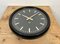 Industrial Bakelite Factory Wall Clock from Pragotron, 1970s, Image 7