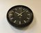 Industrial Bakelite Factory Wall Clock from Pragotron, 1970s 4