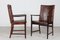 Conference Chairs in Rosewood & Leather by Kai Lyngfeldt Larsen for Søren Wiladsen, Denmark, 1960s, Set of 14, Image 1