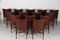 Conference Chairs in Rosewood & Leather by Kai Lyngfeldt Larsen for Søren Wiladsen, Denmark, 1960s, Set of 14, Image 11