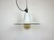 Industrial White Enamel Factory Pendant Lamp, 1960s 2