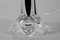 Tischlampe aus klarem Art Kristallglas von Paul Kedelv für Flygfors, 1960er 8