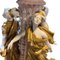 Centros de mesa italianos de porcelana con escultura de mujer y flores y toques dorados de Tiche. Juego de 2, Imagen 12