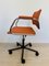 Vintage Orange Office Chair from Kovona, 1980s 5