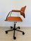 Vintage Orange Office Chair from Kovona, 1980s, Image 5