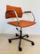 Vintage Orange Office Chair from Kovona, 1980s 9