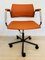 Vintage Orange Office Chair from Kovona, 1980s 1