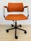 Vintage Orange Office Chair from Kovona, 1980s, Image 1