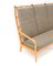 Modernes Mid-Century Sofa aus Eschenholz mit hoher Rückenlehne von Frits Eschauzier Jr, 1967 10