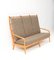 Mid-Century Modern Ash High Back Sofa by Frits Eschauzier Jr, 1967, Image 2