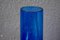 Jarrón vintage azul de cristal de Murano, años 60, Imagen 4