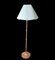 Brass and Rosewood Floor Lamp, Image 1
