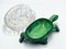 Malachite Glass Tortoise Container by Curt Schlevogt, 1960s 8