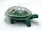 Recipiente en forma de tortuga de vidrio con malaquita de Curt Schlevogt, años 60, Imagen 4