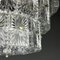 Large Vintage Crystal Chandelier, Italy, 1960s 5