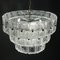Large Vintage Crystal Chandelier, Italy, 1960s 6