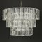 Large Vintage Crystal Chandelier, Italy, 1960s 1