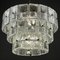 Large Vintage Crystal Chandelier, Italy, 1960s 2