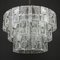 Large Vintage Crystal Chandelier, Italy, 1960s 4
