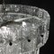 Großer Vintage Kronleuchter aus Kristallglas, Italien, 1960er 3