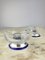 Bohemia Crystal and Sterling Silver Ashtrays, 1980s, Set of 2 2