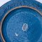 Cuenco italiano Mid-Century de cerámica Rimini serie Blu atribuido a Aldo Lond para Bitossi, años 60, Imagen 8