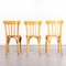 Blonde Bentwood Dining Chairs attributed to Marcel Breuer for Luterma, 1950s, Set of 3 5