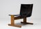 Italian Black Leather Lounge Chair, 1960s 6