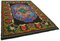 Tapis Kilim Noir Vintage, Moldavie 2