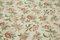 Beige Needlepoint Kelim Teppich 5