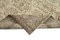 Tapis Beige Vintage, Turquie 6