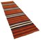 Multicolor Oriental Kilim Runner Rug, Image 2