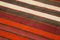 Alfombra de corredor Kilim oriental multicolor, Imagen 5