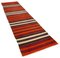 Multicolor Oriental Kilim Runner Rug, Image 2