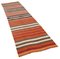 Multicolor Oriental Kilim Runner Rug 2