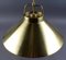 Adjustable Danish P 295 Brass Pendant by Frits Schlegel for Lyfa, 1960s 4