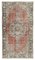 Vintage Red Overdyed Rug, Image 1
