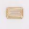 18 Karat Yellow Gold Brooch Pendant with Emerald-Cut Citrine, 1960s 17
