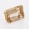 18 Karat Yellow Gold Brooch Pendant with Emerald-Cut Citrine, 1960s 6