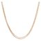 Long 20th Century 18 Karat Yellow Gold Jaseron Mesh Necklace, Image 1