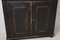 Antikes schwedisches schwarzes Landhaus Sideboard 8