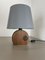 Lámpara de mesa escultural orgánica de Temde Lights, Alemania, años 70, Imagen 3
