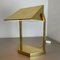 Vintage Brass Table Light attributed to United Workshops Munich, Germany, 1970s 18