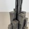 Lámpara de mesa brutalista escultural de hierro fundido de Lothar Klute, Alemania, años 70, Imagen 7