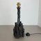 Lámpara de mesa brutalista escultural de hierro fundido de Lothar Klute, Alemania, años 70, Imagen 10